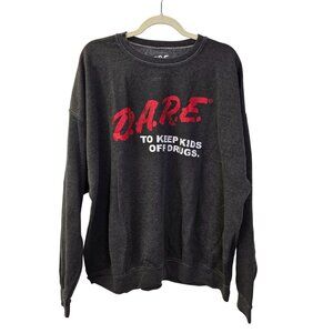 NWOT D.A.R.E to Keep Kids Off Drugs Sweatshirt Size 1X